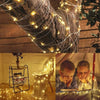 300 LED girlianda varvekliai USB