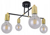 Pakabinamas šviestuvas Loft Edison aukso spalvos LED