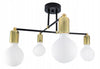 Pakabinamas šviestuvas Loft Edison aukso spalvos LED