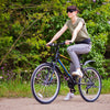 MTB dviratis MalTrack Quattro Orange juodas 18