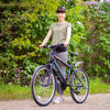 MTB dviratis MalTrack Quattro Orange juodas 18