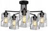 Pakabinamas šviestuvas Glimex Edison Kula E27 5x60W