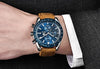 Klasikinis vyriškas Benyar Chronograph laikrodis + dėžutė